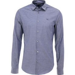 Emporio Armani CAMICIA Koszula biznesowa micro pois blu. Szare koszule męskie marki Emporio Armani, l, z bawełny, z kapturem. Za 639,00 zł.