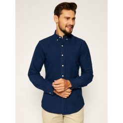 Koszula Polo Ralph Lauren Classics 710804254001. Niebieskie koszule męskie Polo Ralph Lauren, m, bez wzorów, casualowe, polo, bez rękawów. Za 629,00 zł.