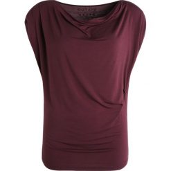Topy sportowe damskie: Curare Yogawear Tshirt basic kastanie