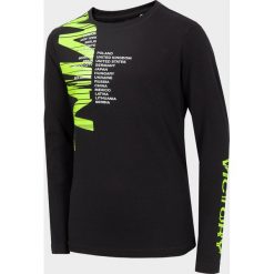 Longsleeve chłopięcy (122-164). T-shirty chłopięce z nadrukiem, z bawełny. W wyprzedaży za 39,99 zł.