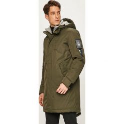Jack & Jones - Kurtka. Zielone płaszcze męskie Jack & Jones, xl, bez wzorów, z poliesteru, długie, z kapturem. W wyprzedaży za 399,90 zł.