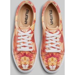 Sneakersy wegańskie Złoty Król Lew Mumka. Żółte sneakersy damskie Mumka. Za 259,00 zł.