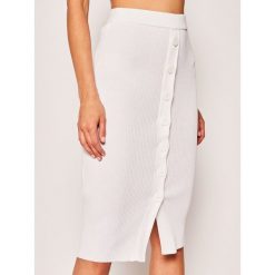 Spódnica ołówkowa Pinko Rossiglione PE 20 BLK01 1G14XJ Y65W. Białe spódniczki damskie Pinko, s, bez wzorów, z poliesteru, midi, ołówkowe. Za 699,00 zł.