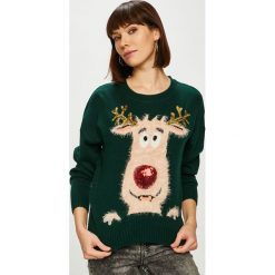 Tally Weijl - Sweter. Czarne swetry damskie marki TALLY WEIJL, s, bez wzorów, z dzianiny, z krótkim rękawem, krótkie, bez kaptura. W wyprzedaży za 39,90 zł.