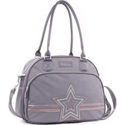 Torebki klasyczne damskie: Torba „Shining Star” w kolorze szarym na akcesoria do przewijania – 40 x 29 x 16 cm