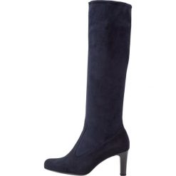 Peter Kaiser LEVKE Kozaki navy. Niebieskie buty zimowe damskie Peter Kaiser, z materiału. W wyprzedaży za 797,30 zł.