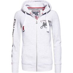 Bluzy damskie: Superdry Bluza rozpinana ice marl