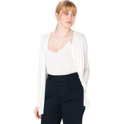Vero Moda Briannna Cardigan Biały. Białe bluzy damskie Vero Moda, m, bez wzorów, z elastanu, bez rękawów, bez kaptura. Za 87,95 zł.
