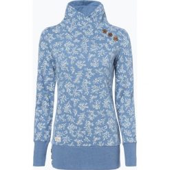 Ragwear - Damska bluza nierozpinana – Nest Print Organic, niebieski. Niebieskie bluzy rozpinane damskie Ragwear, s. Za 309,95 zł.