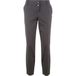 Spodnie chino Boyfriend bonprix szary. Szare chinosy damskie bonprix. Za 109,99 zł.