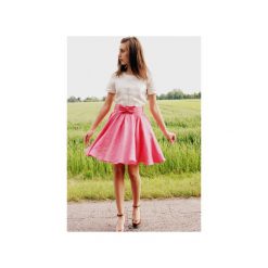 Różowa spódnica z koła. Różowe spódniczki damskie Luiza kimak, s, bez wzorów. Za 119,00 zł.