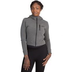Kurtka sportowa "Fernanda" w kolorze szarym. Szare kurtki sportowe damskie Trespass Women, xxs, bez wzorów, krótkie, bez kaptura. W wyprzedaży za 175,95 zł.