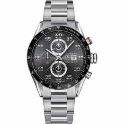 ZEGAREK TAG HEUER CARRERA CAR2A11.BA0799. Szare zegarki męskie marki TAG HEUER, ze stali. Za 20450,00 zł.