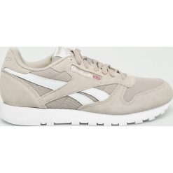 Reebok Classic - Buty Cl Leather Mu. Brązowe buty sportowe męskie Reebok Classic, ze skóry, na sznurówki, reebok classic. W wyprzedaży za 299,90 zł.