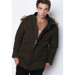 Ciemnozielona Kurtka Go So Fast. Czarne kurtki męskie zimowe marki TRIBAN, xl, z elastanu. Za 199,99 zł.