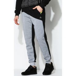 Spodnie dresowe męskie: Czarne Spodnie Dresowe Inner Cut