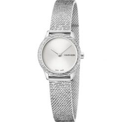 Calvin Klein Minimal Zegarek Srebrny. Szare zegarki damskie Calvin Klein, srebrne. Za 1057,95 zł.