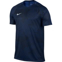 Koszulki do piłki nożnej męskie: Nike Koszulka męska Dry Football Top SS czarno-granatowa r. S (807073 435)