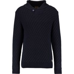 Swetry klasyczne męskie: Jack & Jones JJVGLENN SHAWL NECK Sweter blue nights