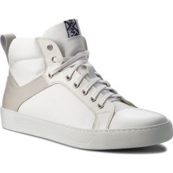 Sneakersy KAZAR - Bruno 24204-30-62 Szary/Biały. Białe sneakersy męskie Kazar, bez zapięcia. W wyprzedaży za 289,00 zł.