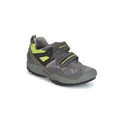 Buty Dziecko Geox J N.SAVAGE B.A. Szare trampki chłopięce Geox. Za 207,20 zł.