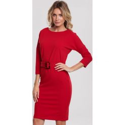 Czerwona Sukienka Horse-Coper. Czerwone sukienki damskie other, s, bez wzorów, bez kołnierzyka, bez rękawów, mini. Za 79,99 zł.