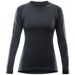 Devold Koszulka Damska Expedition Woman Shirt Black S. Czarne t-shirty damskie marki Devold, s, z wełny. Za 329,00 zł.