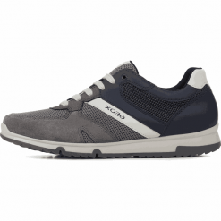 Geox tenisówki męskie Wilmer U023XC 01422 44 szare. Szare trampki męskie Geox, na wiosnę, bez wzorów, na sznurówki. Za 349,00 zł.
