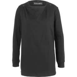 Bluza rozpinana ciążowa i do karmienia piersią bonprix czarny. Czarne bluzy ciążowe bonprix. Za 79,99 zł.