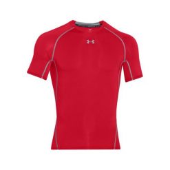 Under Armour Koszulka kompresyjna HG SS, 77557 | Mężczyźni Czerwony Z. Czerwone koszulki męskie Under Armour, s, bez wzorów, bez kołnierzyka, z krótkim rękawem, krótkie. Za 199,48 zł.