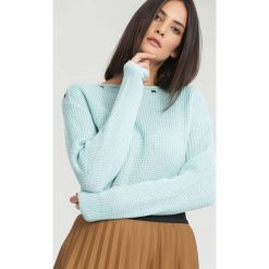 Jasnoniebieski Sweter Sundown. Niebieskie bluzki damskie marki other, uniwersalny. Za 34,99 zł.