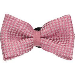 Muszka mosca róż 200. Różowe muszki męskie Recman, bez wzorów, z materiału, eleganckie. Za 19,00 zł.