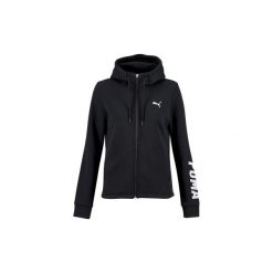 Bluza na zamek z kapturem Gym & Pilates 100 damska. Brązowe bluzy damskie marki Puma, m, bez wzorów, z bawełny, bez rękawów, z kapturem. Za 169,99 zł.