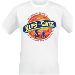 T-shirty męskie: Rick And Morty Blips And Chitz T-Shirt biały