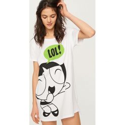 Koszule nocne i halki: Koszula nocna powerpuff girls – Biały