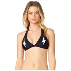 FOX Góra Od Bikini Throttle Maniac Fixed Halter S Czarny. Czarne stroje kąpielowe damskie marki FOX, s, z nadrukiem, z materiału. W wyprzedaży za 104,00 zł.