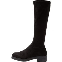 Unisa DAREK Kozaki na platformie black. Czarne buty zimowe damskie marki Unisa, z materiału, na platformie. Za 589,00 zł.