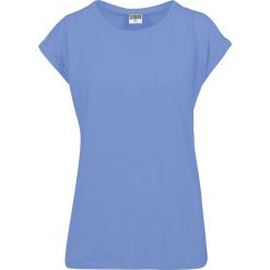 Bluzki damskie: Urban Classics Ladies Extended Shoulder Tee Koszulka damska niebieski