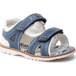 Sandały XTI - 56791 Jeans. Niebieskie sandały chłopięce Xti, z jeansu, bez zapięcia. W wyprzedaży za 129,00 zł.