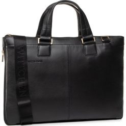 Torba na laptopa WITTCHEN - 90-3U-253-1 Czarny. Czarne torby męskie skórzane Wittchen, bez wzorów, ze skóry. Za 659,00 zł.