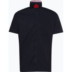 OLYMP Luxor modern Fit - Koszula męska, niebieski. Niebieskie koszule męskie OLYMP Luxor modern Fit, m, bez wzorów, bez kołnierzyka, z długim rękawem. Za 249,95 zł.