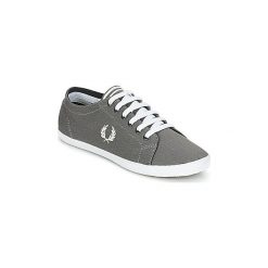 Buty Fred Perry KINGSTON TWO TONE NYLON. Szare trampki męskie marki Fred Perry, bez wzorów, z nylonu, bez zapięcia. Za 319,20 zł.
