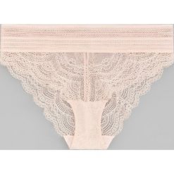 Koronkowe majtki - Beżowy. Brązowe majtki damskie marki Reserved, s, z koronki. Za 29,99 zł.