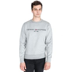 Tommy Hilfiger Bluza Szary. Szare bluzy męskie TOMMY HILFIGER, s, z haftami, z bawełny, bez kołnierzyka, bez rękawów, bez kaptura. Za 426,95 zł.