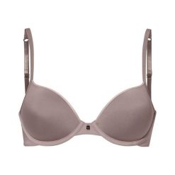Triumph Biustonosz z fiszbinami Body Make-Up Essentials nugatowy female brązowy 70E. Pomarańczowe biustonosze sportowe damskie Triumph, z haftami, z mikrofibry, trekkingowe. Za 149,00 zł.