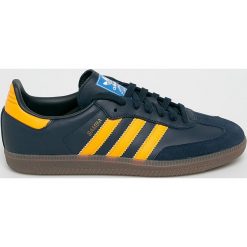Adidas Originals - Buty Samba OG. Niebieskie buty sportowe męskie adidas Originals, ze skóry, na sznurówki. Za 379,90 zł.