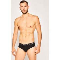 Bokserki Dsquared2 Underwear D9LC62960. Czarne bokserki męskie Dsquared2 Underwear, bez wzorów, z elastanu. W wyprzedaży za 169,00 zł.