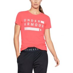 Under Armour Koszulka damska Tborne Train Grph Twist SSC koralowa r. XS (1309894-819). Pomarańczowe bluzki damskie Under Armour, xs. Za 92,62 zł.