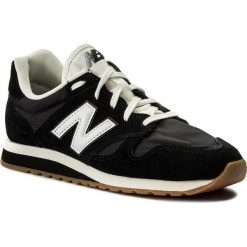 Sneakersy NEW BALANCE - U520CB Czarny. Czarne półbuty damskie New Balance, ze skóry. W wyprzedaży za 259,00 zł.