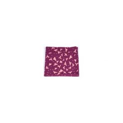 POSZETKA BAWEŁNIANA CLARET COTTON. Czerwone poszetki męskie marki R3s men's accessories, bez wzorów, z bawełny. Za 44,00 zł.
